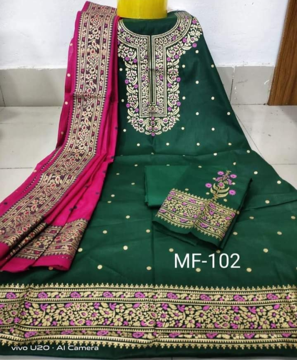 Sufiya Nazim Georgette Shalwar Kameez 4pc Dress for Women All Season Soft Net Georgette Fabric Available in Multicolor