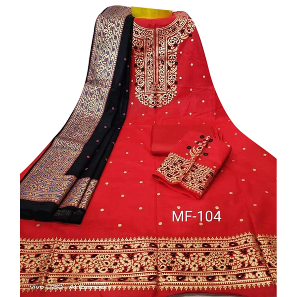 New exclusive designed high quality Indian Soft georgette 3 pic for women.